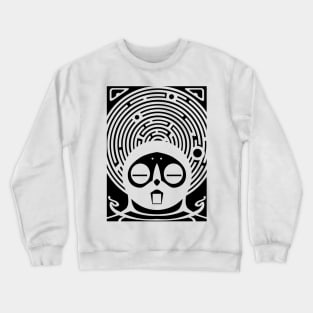 Grimoire Rubrum (Black on White) Crewneck Sweatshirt